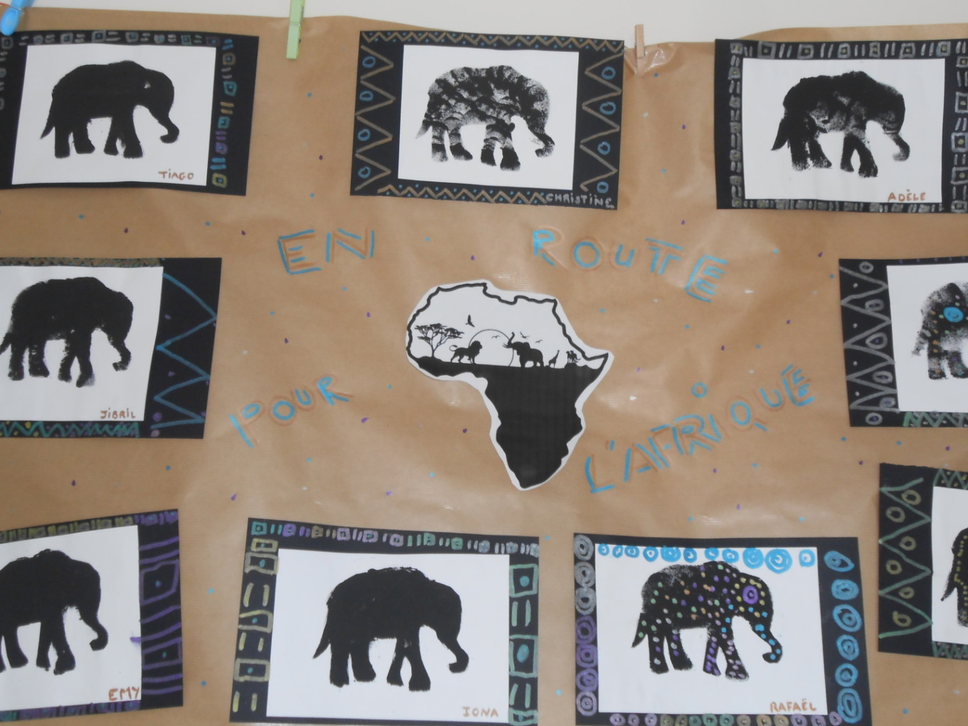 Activités maternelle afrique